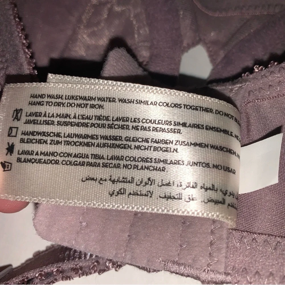 DEESSE size 36 B LACE UNDERWIRE BRA keyhole penningtons addition elle NWT - Picture 9 of 15